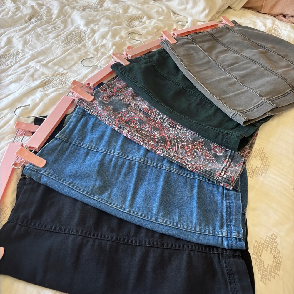 Free People Modern Femme Mini Skirt bundle size 4 - Picture 3 of 16